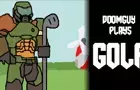 Doomguy plays golf