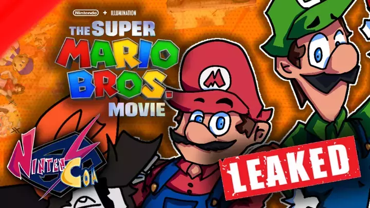 Ant finds THE SUPER MARIO BROS BROS MOVIE LEAKED
