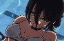 Reze at the pool