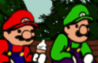 Mario &amp;amp; Luigi enjoy an ice cream