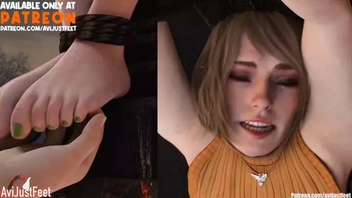 Ashley Tickled By Leon Resident Evil 4 Tickling 5518