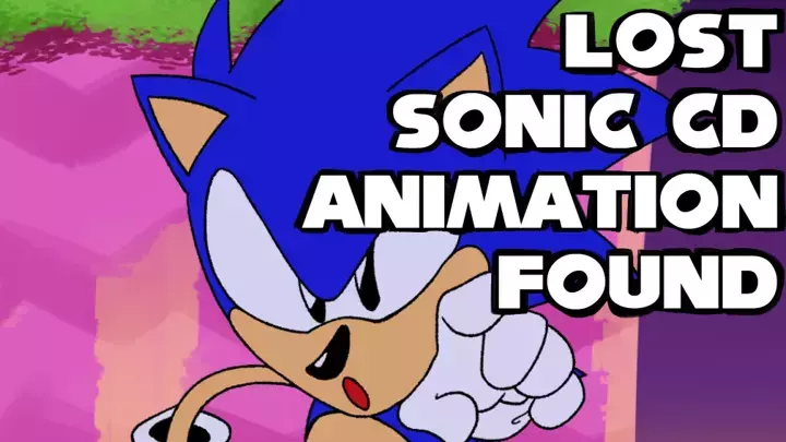 LOST SONIC CD ANIMATION FOUND!!!