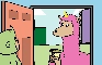 Monkey and Llamacorn: Sick Day