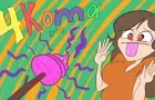 4koma Girls compilation: Nikoma's Toilet Turmoil!!!