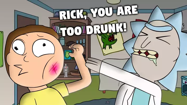 Rick, you are too drunk!