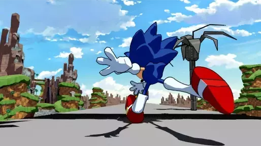 Classic Sonic Parkour Animation