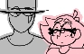 Trixie and Ignis in normal room