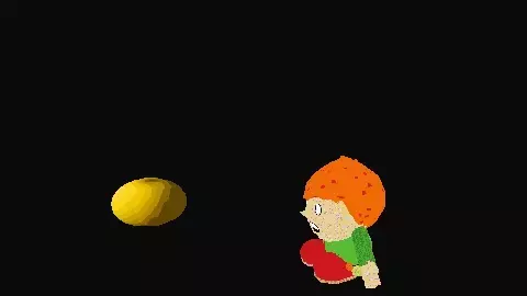 Pico Eats A Lemon IN 3D!!!!