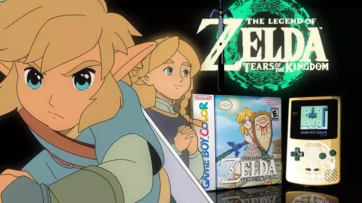 The Legend of Zelda: Tears of the Kingdom Anime Commercial / Game Boy Color Limited Edition