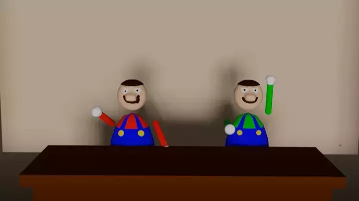 Mario and Luigi make cupcakes
