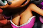 Rouge caught you staring [NO AUDIO]
