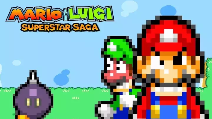 Mario and Luigi： 'The Deadly Tongue Twister.’ - (Sprite Animation)