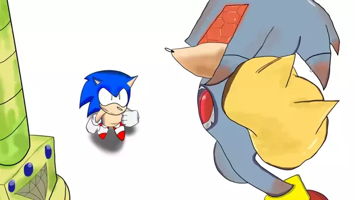 Sonic vs knuckles
