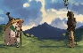 Link and Impa Re-encounter - Zelda Tears of The Kingdom. Anime Ghibli Style