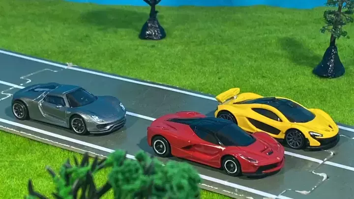 The Holy Trinity Hypercars Stop Motion