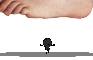 Little Guy and The Foot