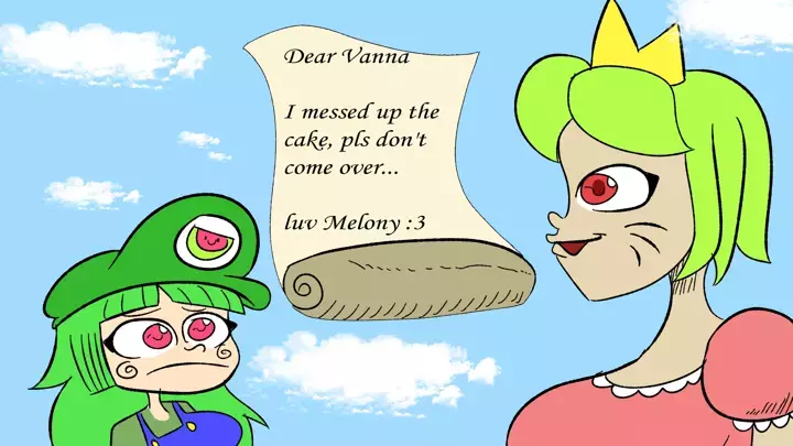 Melony's letter to Vannamelon