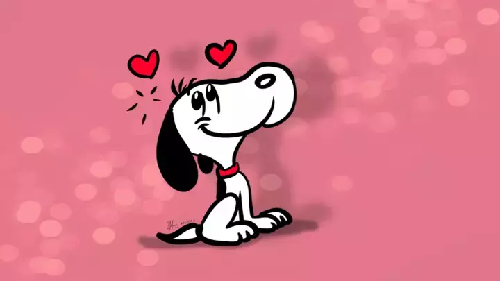 Smitten Snoopy