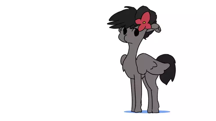 In a Rush animation (Vylet Pony)