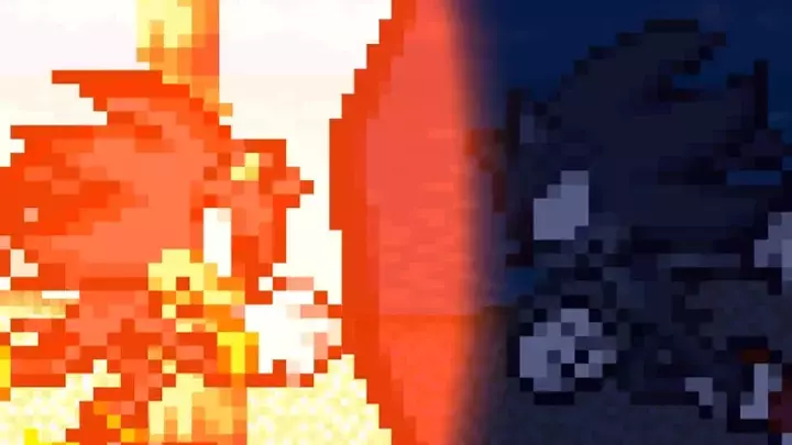 Shadow Vs Dark Sonic | Short Animation