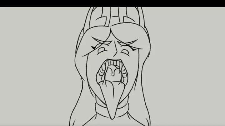 Fenra eats Quinn