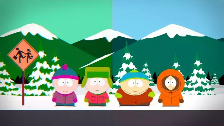 South Park Then vs Now