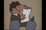 Railroad Traveling Business Man