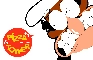 Pizza Tower x Azumanga Daioh Eyecatch
