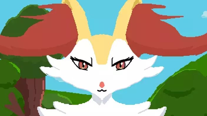Braixen' Gift Animation
