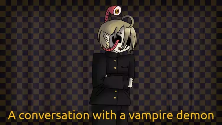 A conversation with a vampire demon