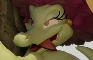 Banan for croc ass