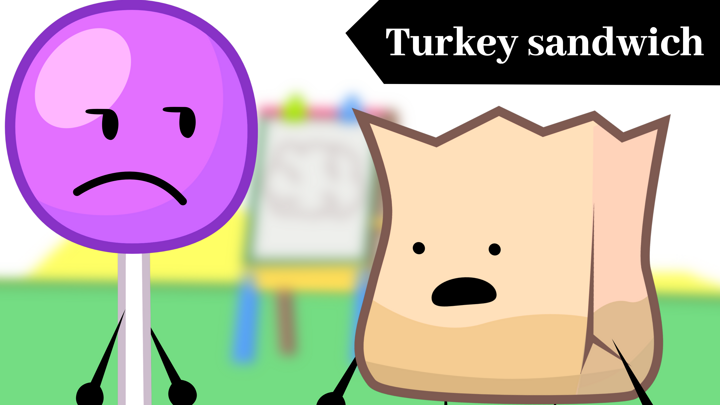 BFB: turkey sandwich