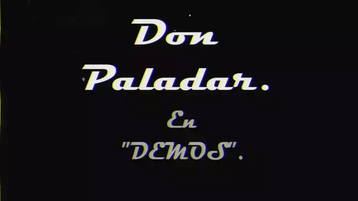 Don Paladar en Demón - Comercial - Test 01.