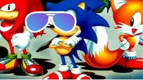 Sonic's back runner