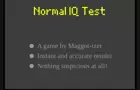 Normal IQ Test