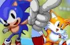 Sonic and Tails in Super Mario Bros.