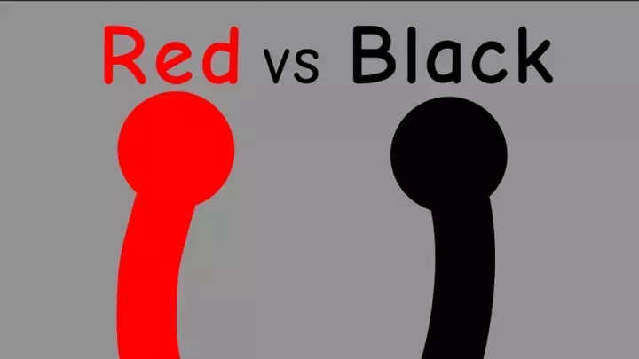 Red vs Black - a short animated battle