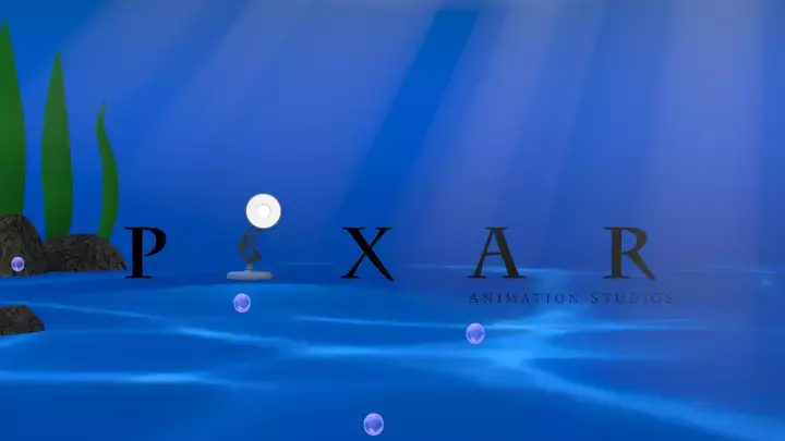 Pixar Animation Studios logo (underwater version)