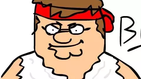 peter griffin does a hadouken
