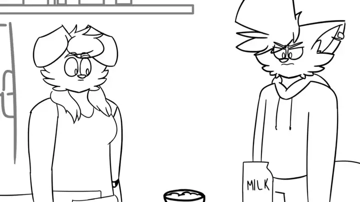 Milk N' Cereal by ThatGirlSimin on Newgrounds