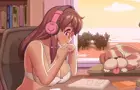 School of Lust: Claire Lofi Studying