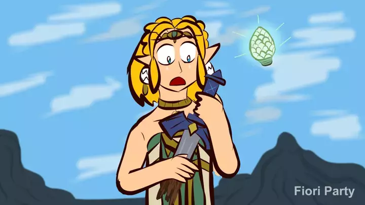 TLOZ: TOTK - Zelda becomes a time god