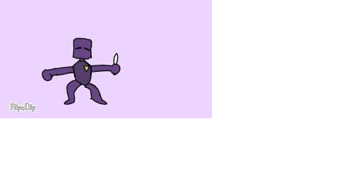 Purple guy strikes