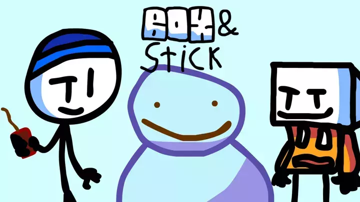 Box And Stick Shorts - Snowman