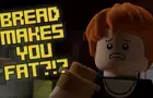 Bread Makes You Fat?!? (LEGO Animation)