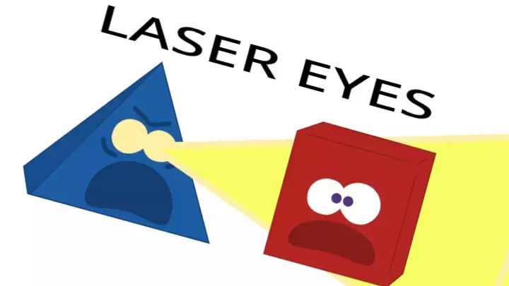 Laser Eyes | CARTOONITO SHORTS