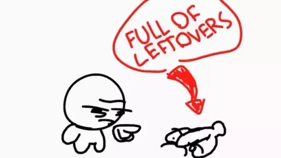 the leftover lobster