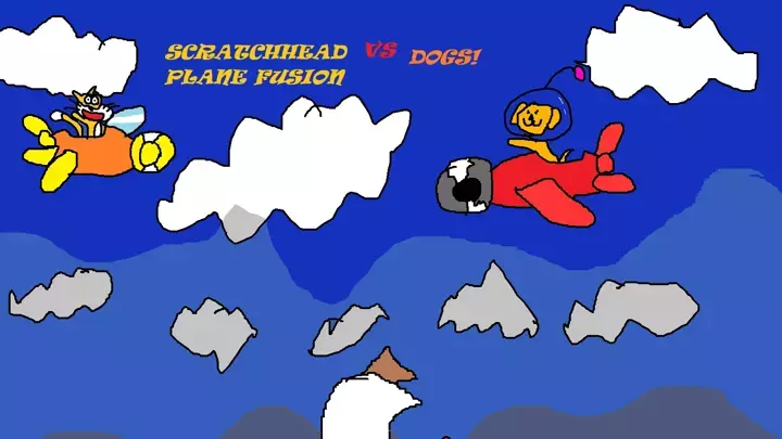 ScratchHead plane Fusion (Boss Rush Collab) vs Dog War