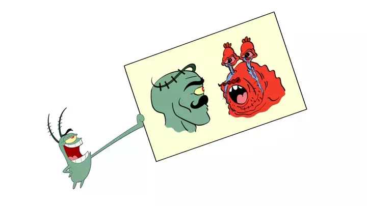 Plankton: Too Late Krabs! (The Chad and The Soyjack)
