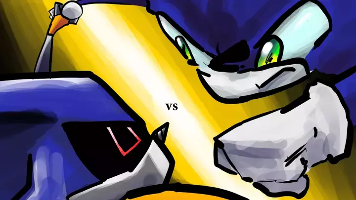Sonic vs Metal Sonic